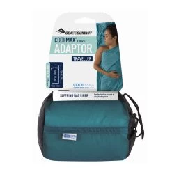 Sea To Summit Adaptor CoolMax Traveller Liner 9 Sea To Summit Adaptor CoolMax Traveller Liner -Outdoor Camping Shop 127 coolmaxadaptor travellerwithpillowinsert aqua packaging 01 09888.1626822979