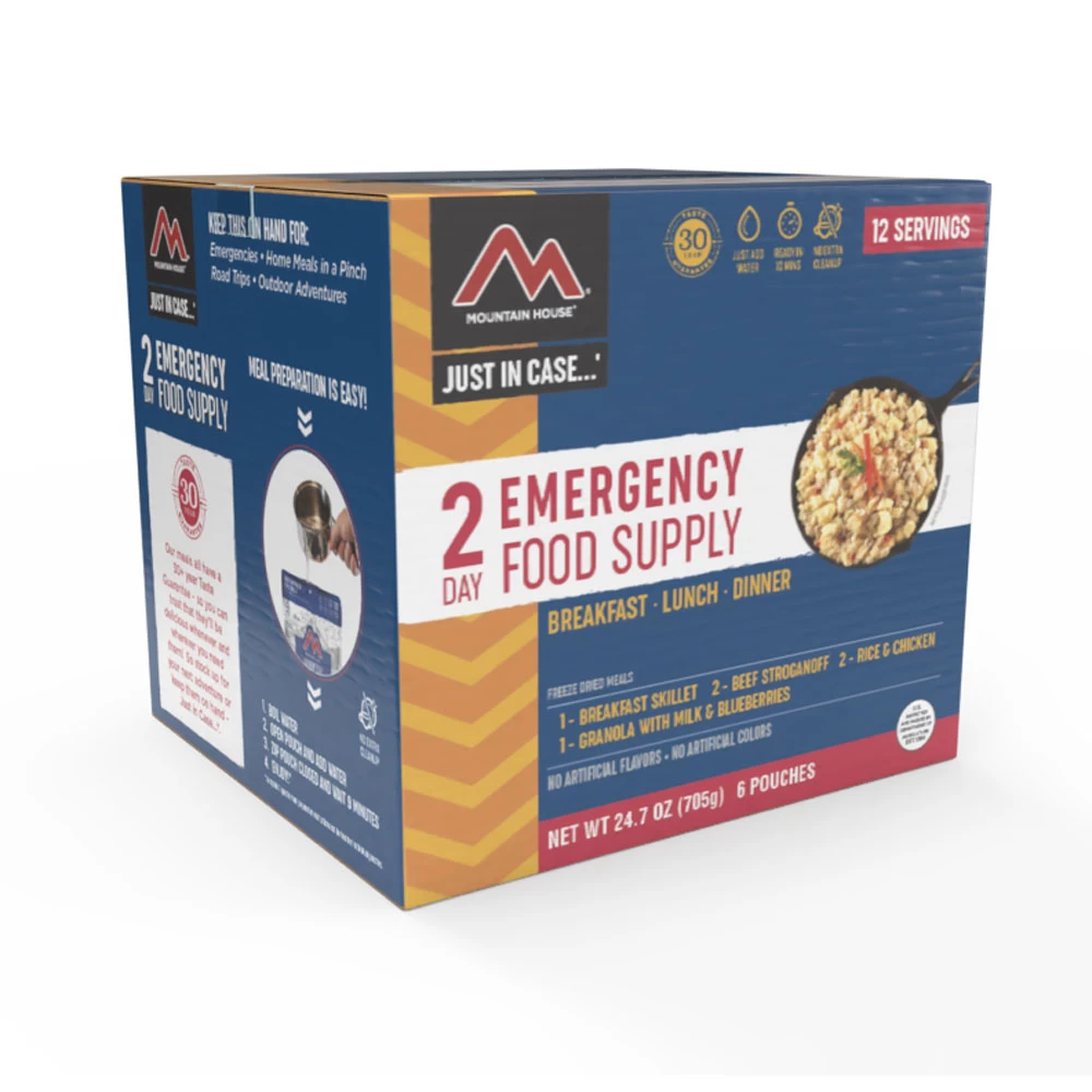 Just In Case 2-Day Emergency Food Supply 3 Just In Case 2-Day Emergency Food Supply