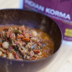 Indian Vegetable Korma - 2 Servings -Outdoor Camping Shop 3 GTG Korma Double 1006 Cooked S22 rsz 29525.1654190453