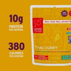 Thai Curry - 1 Serving -Outdoor Camping Shop 5 GTG Curry Single 1053 CalsProtein S22 rsz 14369.1654191675