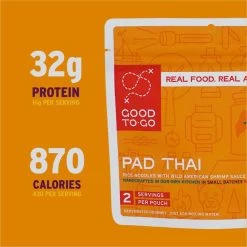 Pad Thai - 2 Servings -Outdoor Camping Shop 5 GTG PadThai Double 1005 CalsProtein S22 rsz 12114.1654190304