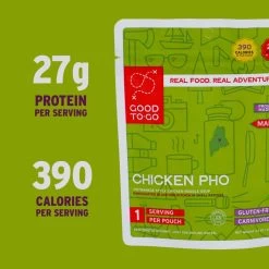 Chicken Pho - 1 Serving -Outdoor Camping Shop 5 GTG Pho Single 1063 CalsProtein S22 rsz 49746.1655151510