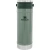 Stanley Travel Mug French Press - 16 Oz -Outdoor Camping Shop B2B Large PNG Classic Vacuum Travel Press 16oz Hmrtne Grn front 1800x1800 rsz 25371.1654887924