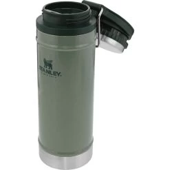 Stanley Travel Mug French Press - 16 Oz -Outdoor Camping Shop B2B Large PNG Classic Vacuum Travel Press 16oz Hmrtne Grn open 1800x1800 rsz 32928.1654887924