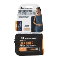 Sea To Summit Silk Travel Liner - Mummy W/ Hood 7 Sea To Summit Silk Travel Liner - Mummy W/ Hood -Outdoor Camping Shop asilkcshood silkliner mummyhood packaging 01 85090.1673380709