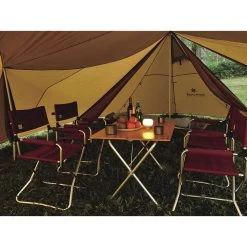 Snow Peak Single Action Table Medium -Outdoor Camping Shop lv 010tr switch6 515wx515h 50446.1626823032