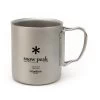 Snow Peak Titanium Double Wall 450 Mug -Outdoor Camping Shop mg 053r gray 1 88458.1626821926
