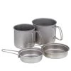 Snow Peak Trek Combo - Titanium -Outdoor Camping Shop scs 010t main1 71608.1626821827