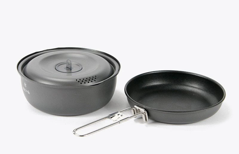 Snow Peak Hard Anodized Aluminum 1000 Cookset 4 Snow Peak Hard Anodized Aluminum 1000 Cookset - Image 2