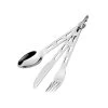 GSI Outdoors Stainless 3 Pc. Ring Cutlery Set -Outdoor Camping Shop stainlessringcutleryset 29262.1626821786