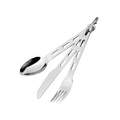 GSI Outdoors Stainless 3 Pc. Ring Cutlery Set