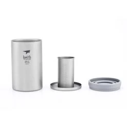Titanium Office Mug With Tea Infuser -Outdoor Camping Shop tea 8 64462.1626822552
