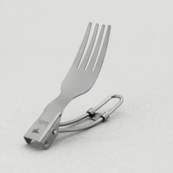 Folding Titanium Fork - Single