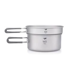 2-Piece Titanium Pot And Pan Cook Set