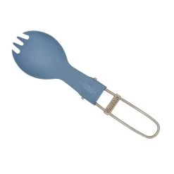 Titanium Folding Spork -Outdoor Camping Shop titanium folding spork blue 23472.1650652223