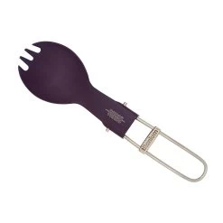 Titanium Folding Spork -Outdoor Camping Shop titanium folding spork lavender 43613.1650652223