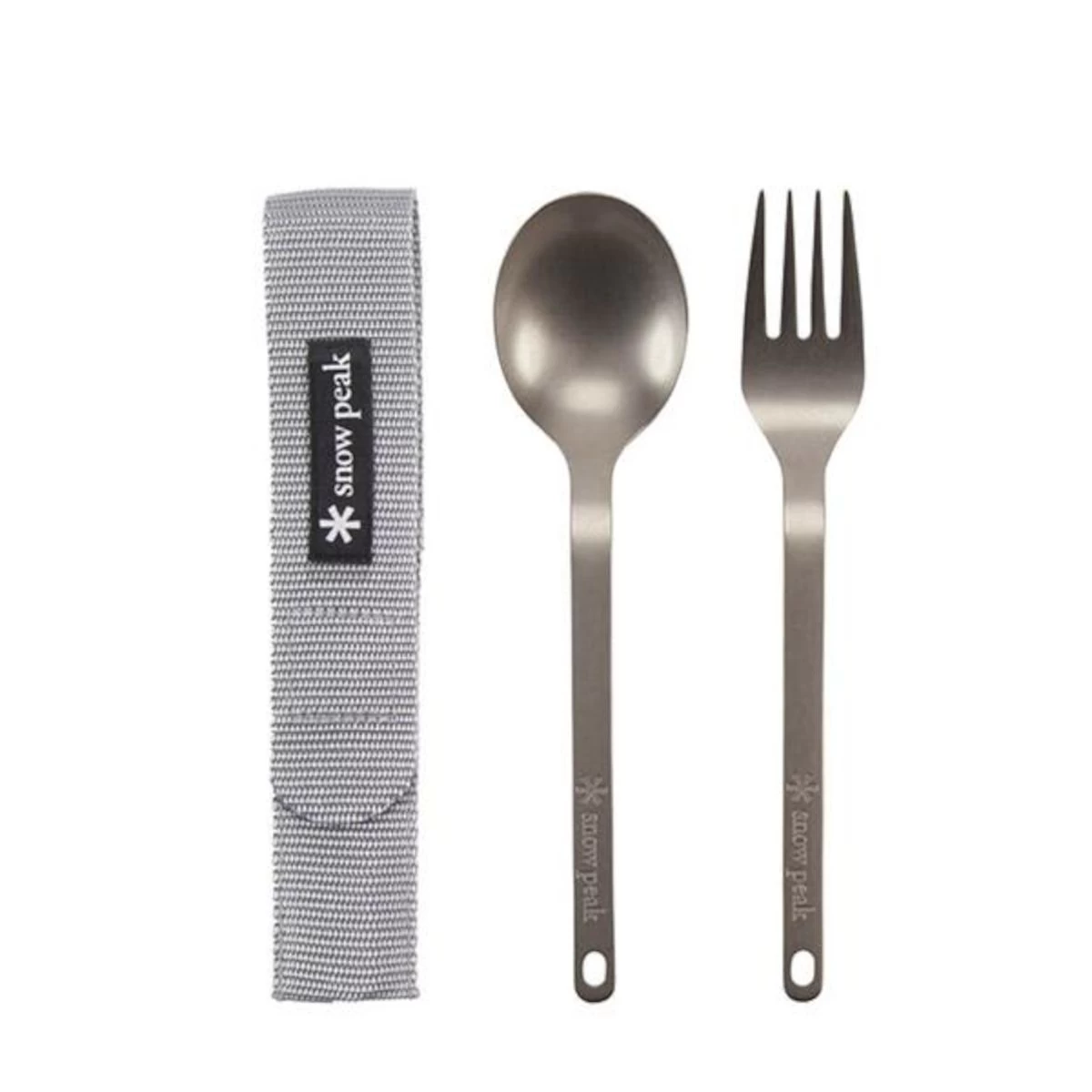 Snow Peak Titanium Fork And Spoon Set 3 Snow Peak Titanium Fork And Spoon Set