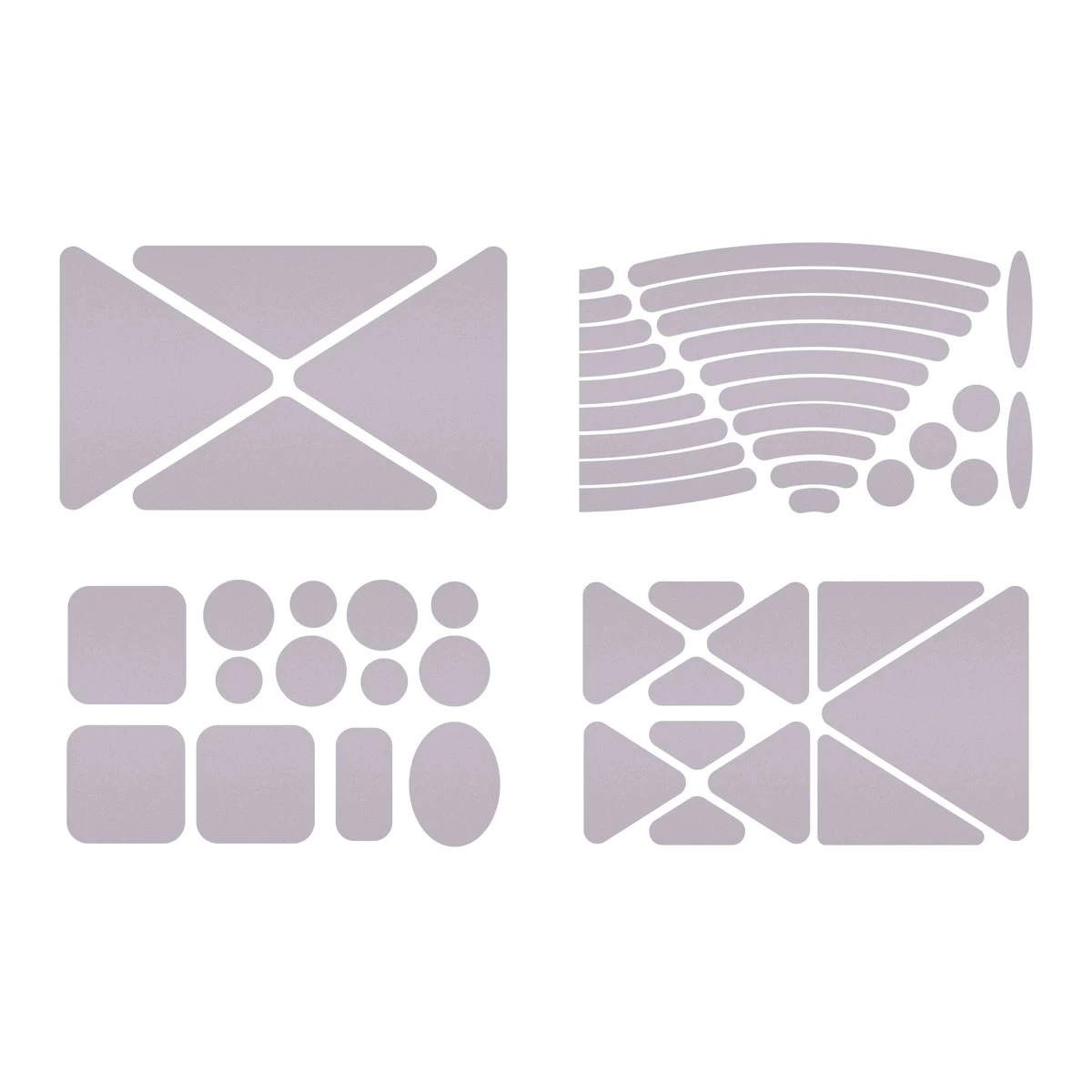 GEAR AID Tenacious Tape Reflective Patches 3 GEAR AID Tenacious Tape Reflective Patches