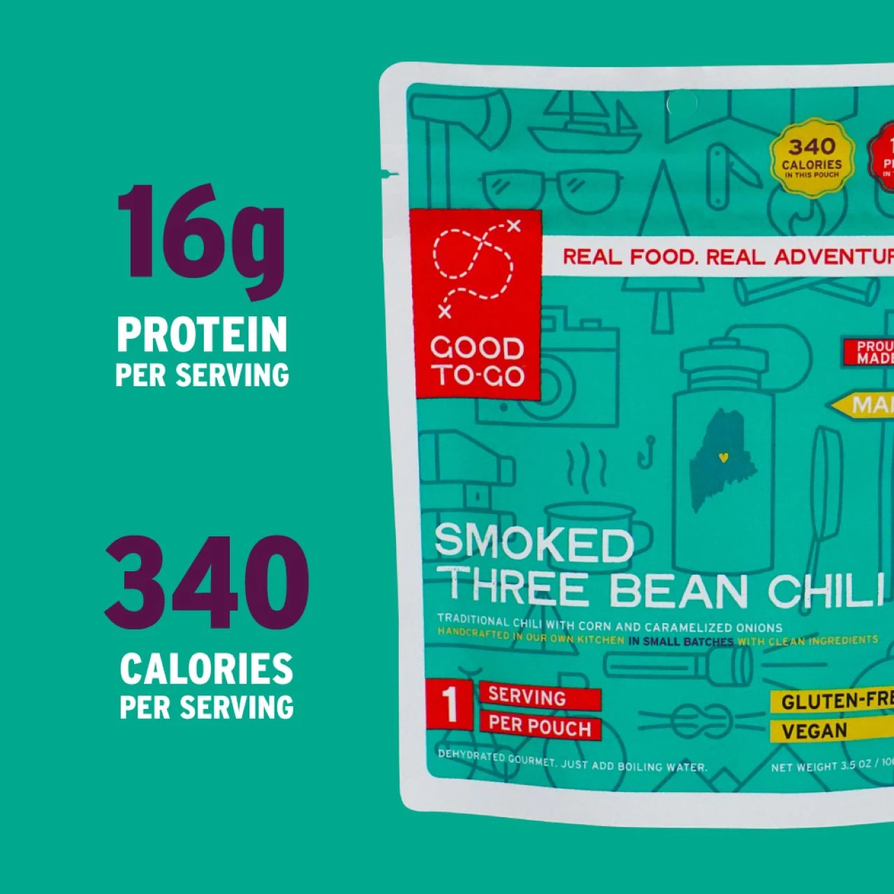 Smoked Three Bean Chili - 1 Serving 7 Smoked Three Bean Chili - 1 Serving - Image 5