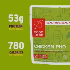 Chicken Pho - 2 Servings -Outdoor Camping Shop 5 GTG Pho Double 1013 CalsProtein S22 rsz 68915.1655151926