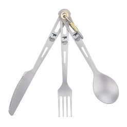 3-Piece Titanium Cutlery Set