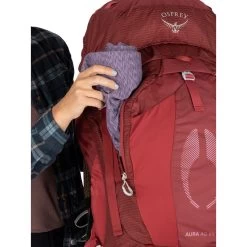 Osprey Aura AG 65 - Women's -Outdoor Camping Shop AuraAG 65L S22 Detail1 BerrySorbetRed rsz 57508.1652392975