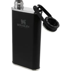 Stanley Classic Easy-Fill Wide Mouth Flask -Outdoor Camping Shop B2B Web PNG Classic Easy Fill Wide Mouth Flask 8oz Matte Black 4b262d43 fca0 4a1f 9092 3fc7fc9d6f55 1800x1800 rsz 97836.1657817599