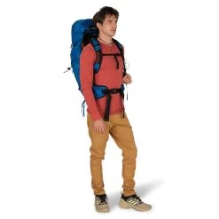 Osprey Exos 38 - Men's 20 Osprey Exos 38 - Men's -Outdoor Camping Shop Exos 38L S22 OnBody1 BlueRibbon rsz 44772.1675907331