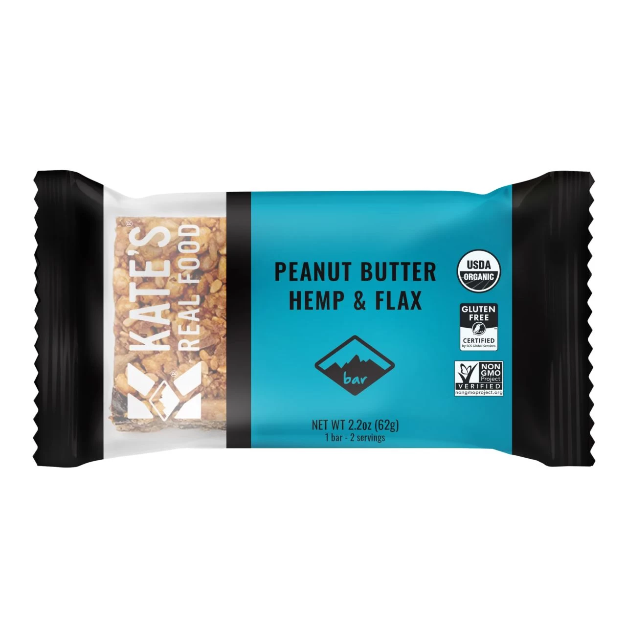 Peanut Butter Hemp & Flax Bar 3 Peanut Butter Hemp & Flax Bar