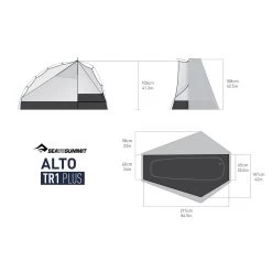 Sea To Summit Alto TR1 Plus -Outdoor Camping Shop alto plus onepdimensions rsz 84376.1626823626