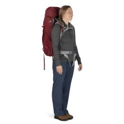 Osprey Ariel 55 - Women's -Outdoor Camping Shop ariel55 s21 detail1 claretred rsz 37533.1668203237