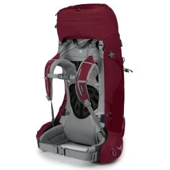 Osprey Ariel 55 - Women's -Outdoor Camping Shop ariel55 s21 sideback claretred rsz 74279.1668203237