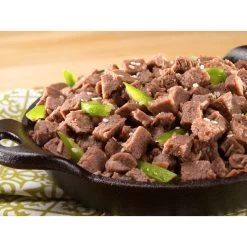 Diced Beef - No. 10 Can -Outdoor Camping Shop diced beef close x2 27190.1626822365