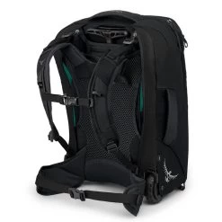 Osprey Fairview Wheeled Travel Pack 36 - Women's 18 Osprey Fairview Wheeled Travel Pack 36 - Women's -Outdoor Camping Shop fairviewwhldtp36 s22 sideback black rsz 80029.1666642461