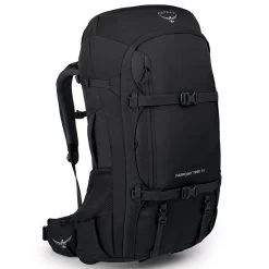 Osprey Farpoint Trek Pack 55 - Men's 18 Osprey Farpoint Trek Pack 55 - Men's -Outdoor Camping Shop farpointtrek55 f22 side black rsz 19189.1667851485