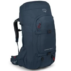 Osprey Farpoint Trek Pack 75 - Men's -Outdoor Camping Shop farpointtrekpack75 f22 side mutedspaceblue rsz 42105.1667851749