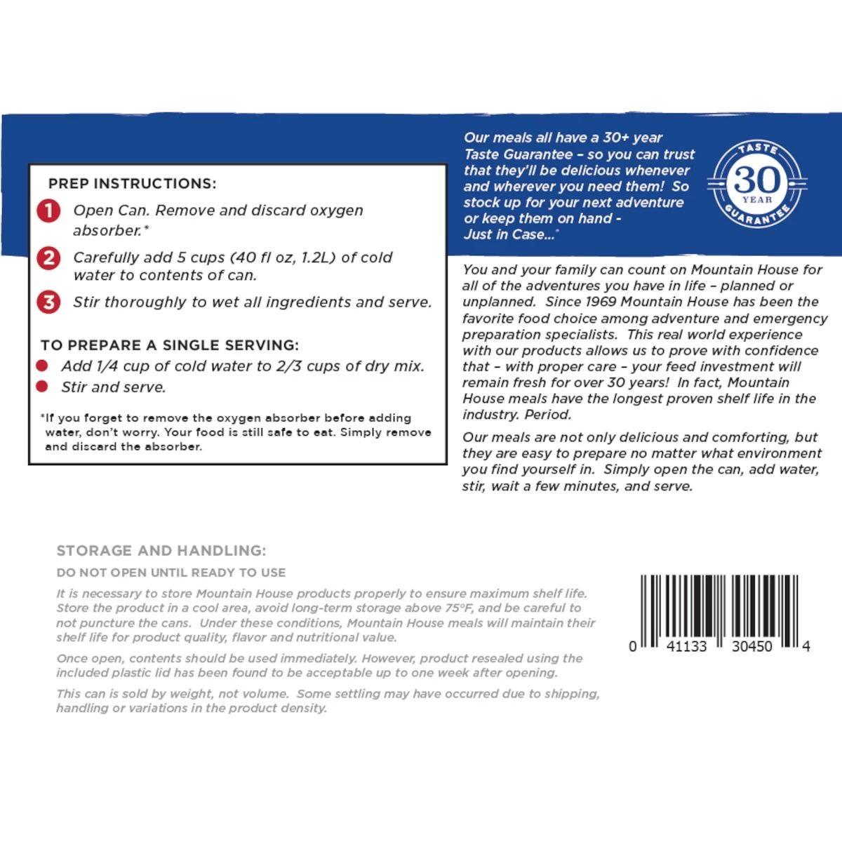 Granola With Milk And Blueberries - No. 10 Can 5 Granola With Milk And Blueberries - No. 10 Can - Image 3