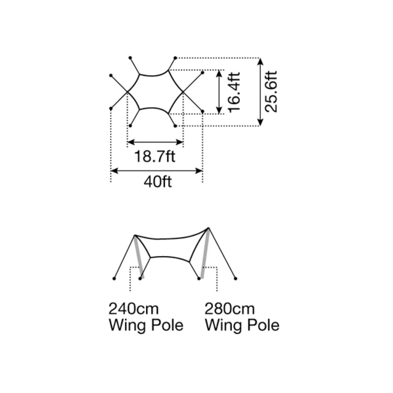 Snow Peak HD Hexa Tarp Pro Set L 7 Snow Peak HD Hexa Tarp Pro Set L - Image 5