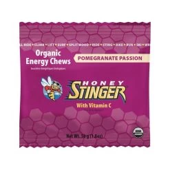 Honey Stinger Organic Energy Chews - Pomegranate Passion
