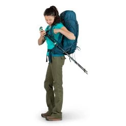 Osprey Kyte 46 - Women's (Fall 2022) -Outdoor Camping Shop kyte46 s19 detail trekkingpole 43852.1653432209