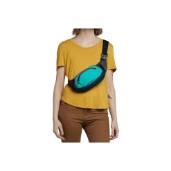 Ruffwear Home Trail Hip Pack (Fall 2022) -Outdoor Camping Shop print 3591 home trail hip pack aurora teal worn shoulder rsz 17902.1676576097