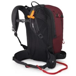 Osprey Sopris Pro 30 E2 Airbag Pack - Women's -Outdoor Camping Shop soprisproavyairbagpack30 f22 sideback redmountain rsz 71320.1667852298