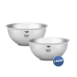 Titanium Double-Wall Tea Cup - Set Of 2