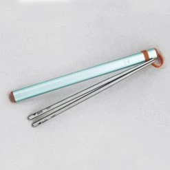 Portable Round Titanium Chopsticks -Outdoor Camping Shop ti5820 5 rsz 22076.1626822117