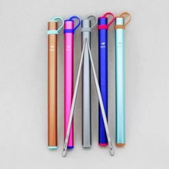 Portable Square Titanium Chopsticks