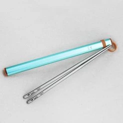 Portable Square Titanium Chopsticks -Outdoor Camping Shop ti5822 6 rsz 08632.1626822168